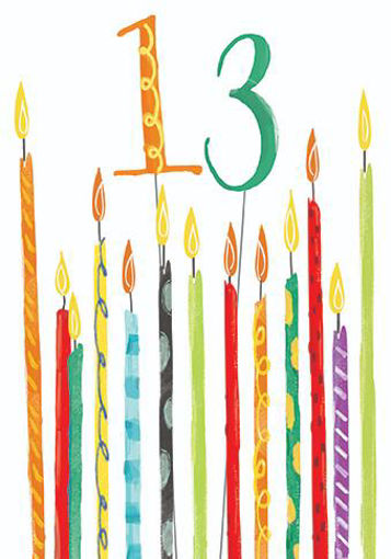 Picture of 13TH BIRTHDAY CARD